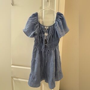 ACOA Light Blue Dress NWT